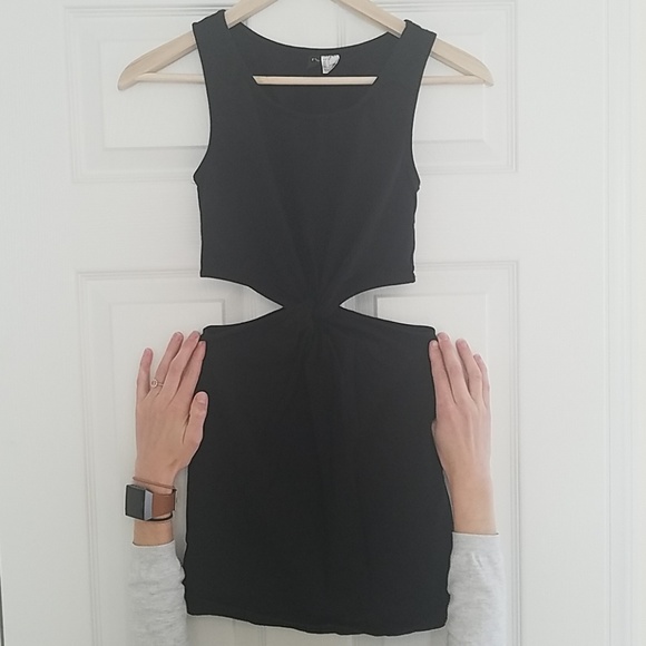 Divided Dresses & Skirts - Black cutout mini dress